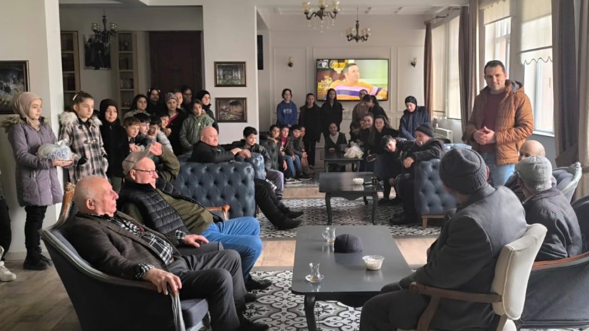 ÇEDES projesi kapsamında ilçemizdeki huzur evini ziyaret ettik.